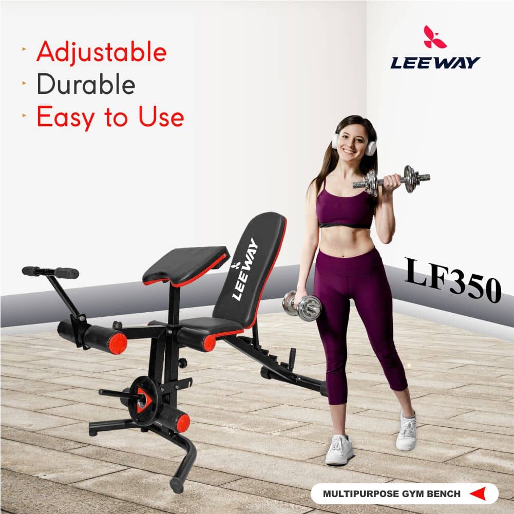 LF-350 high-end Adjustable Gym bench with Adjustable backrest