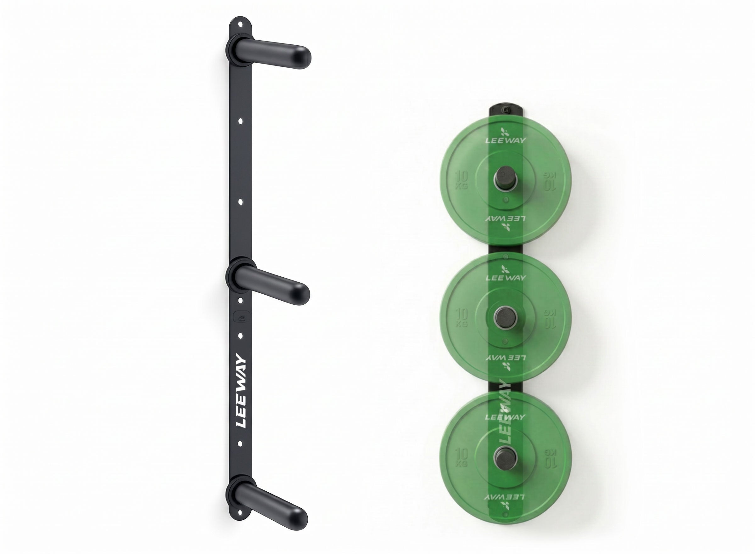 3 Peg Weight Plate Rack