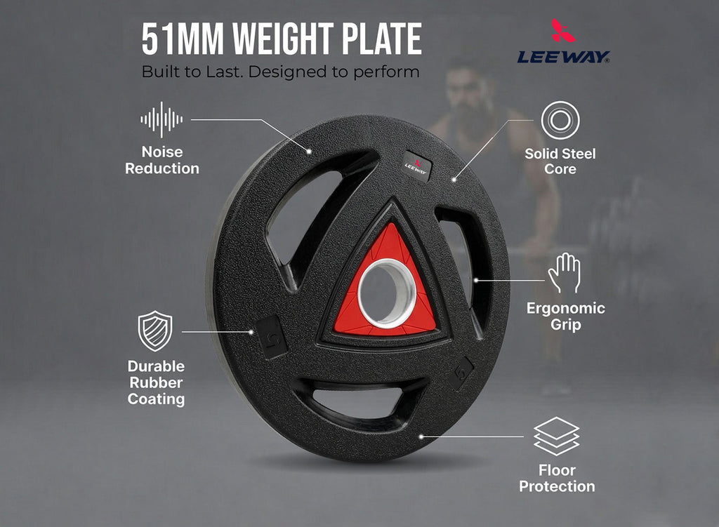 51mm Olympic Barbell Plates Features