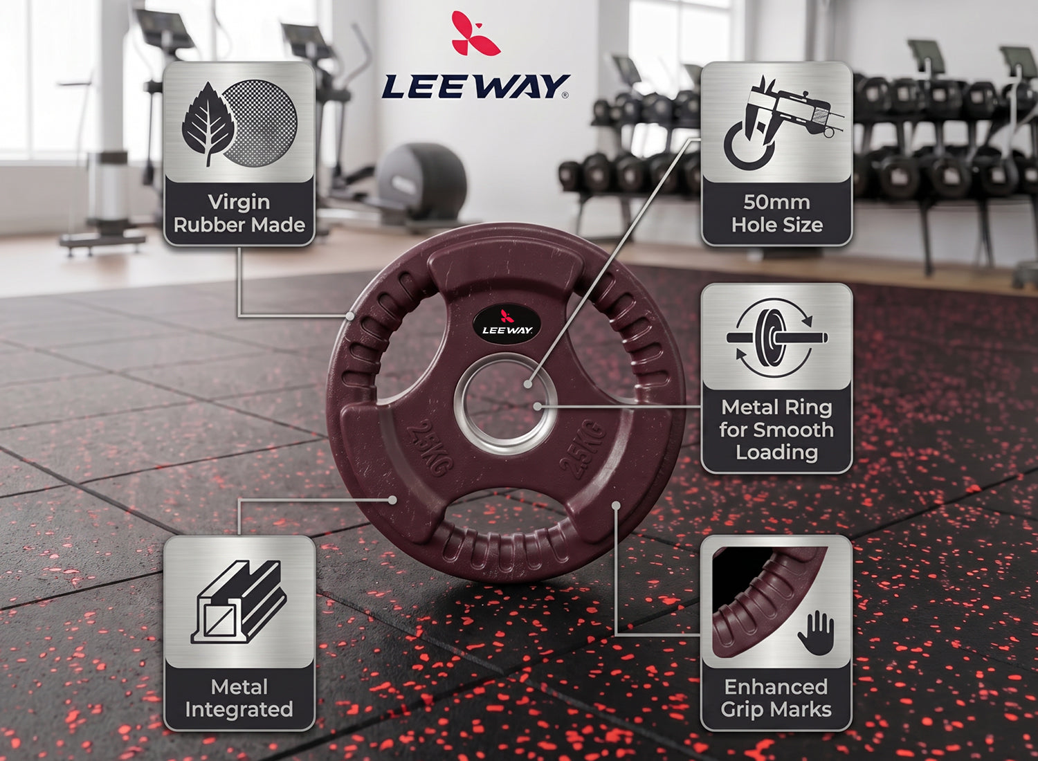 5kg Weight Plates Features