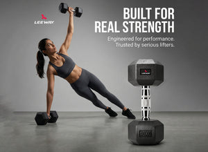 Anti Roll Chrome Handle Dumbbell