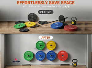Barbell Plate Storage
