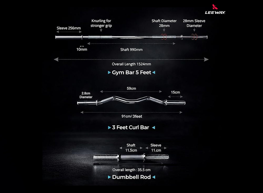 Barbell Rod Set