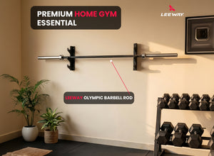 Black Zinc Olympic Barbell