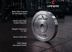 Calibrated Steel Weight Plates Combo