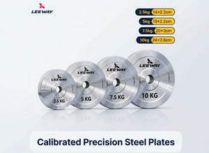 Chrome Dumbbell Home Gym
