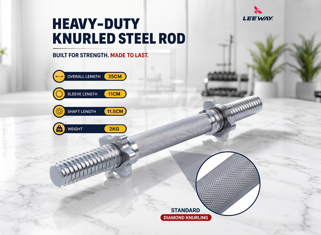 Chrome Plated Adjustable Dumbbell