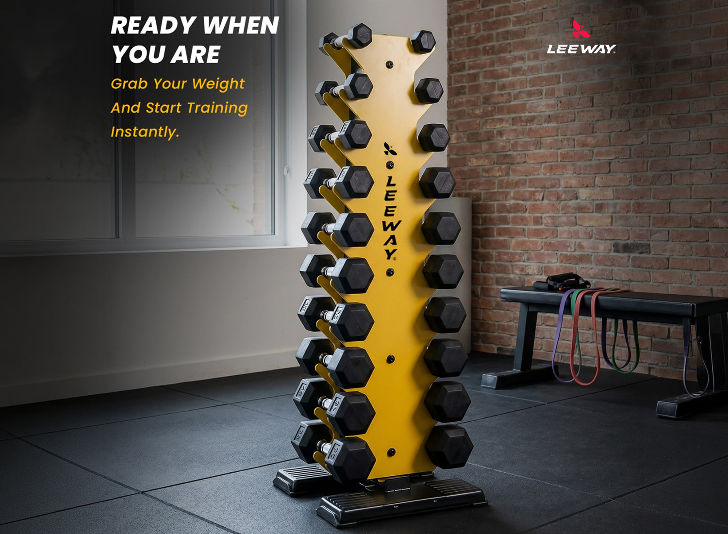 Commercial Dumbbell Rack