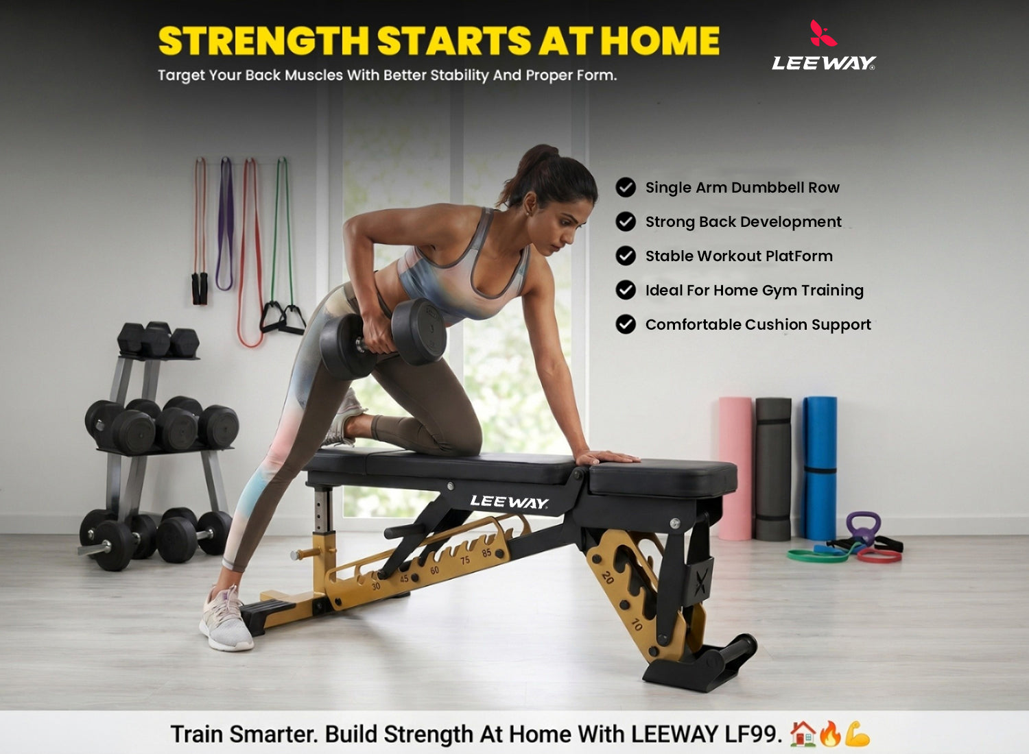 Commercial Gym Bench
