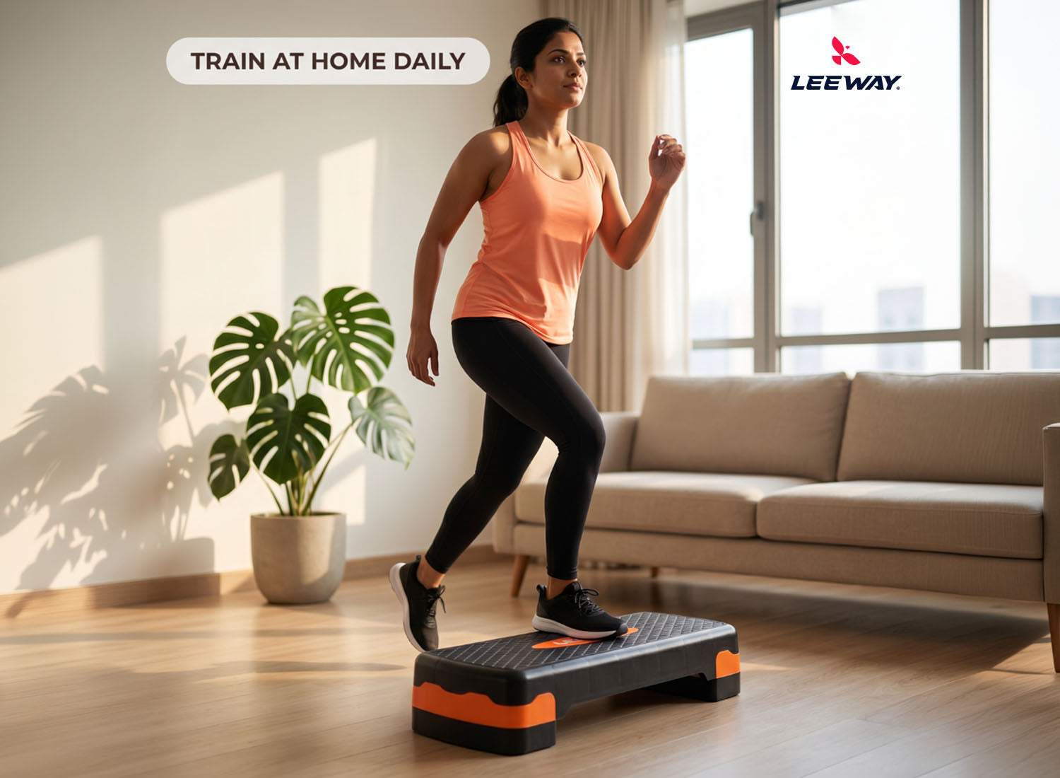 Compact Home Cardio Stepper
