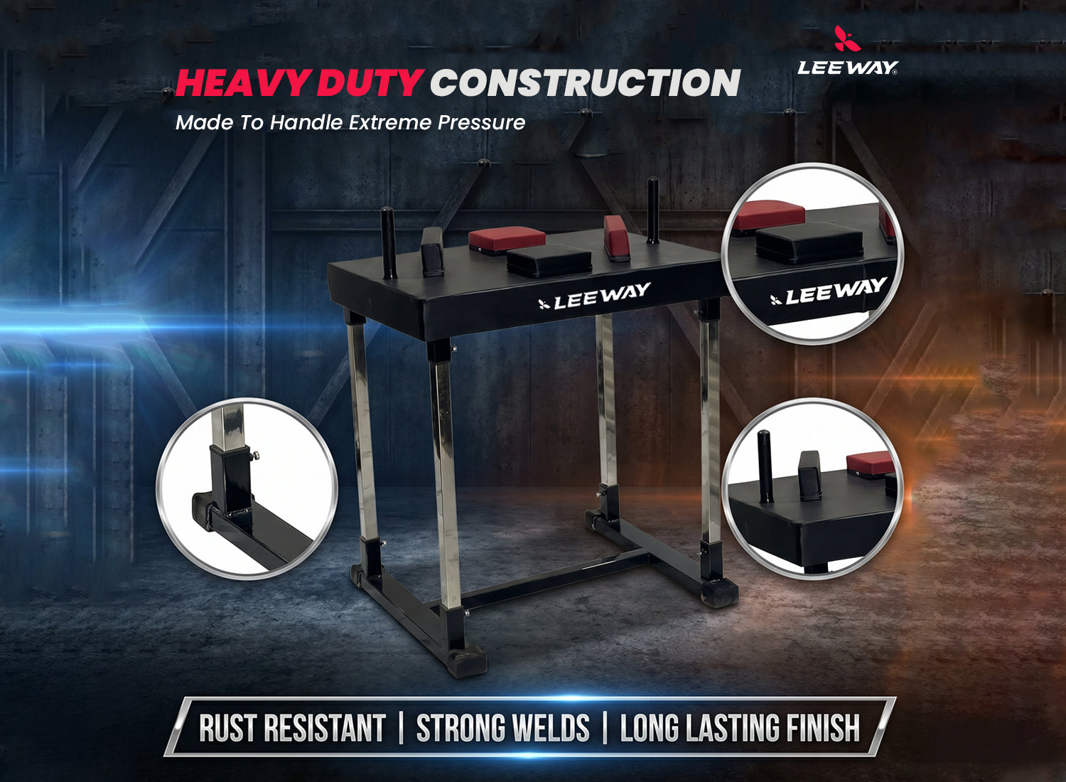 Competition Arm Wrestling Setup