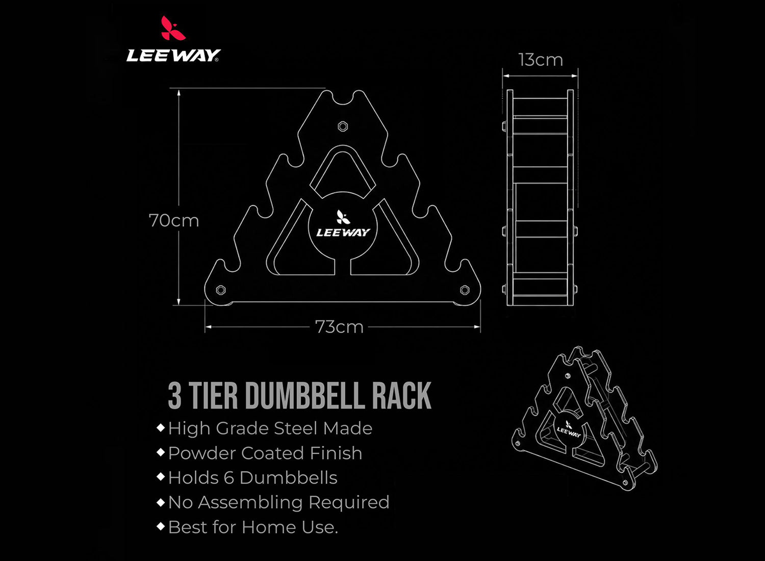 Dumbbell Holder Rack Details