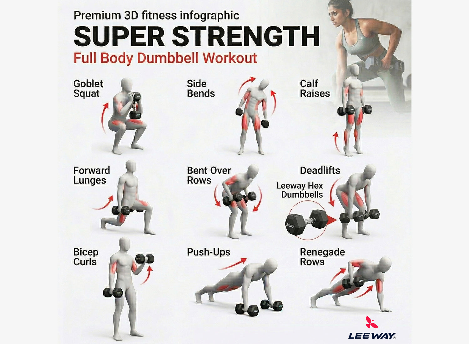Dumbbell Workout - Leeway Fitness