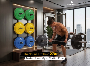 Wall Mounted Weight Plate Holder 3 Peg