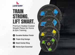 Fan Weight Rubber Plates Combo