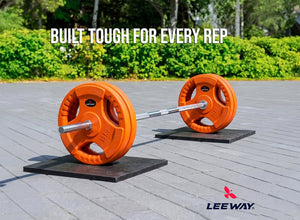 Finger Cut Weight Plate Mockup