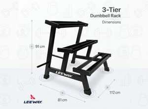 Dumbbell Stand 3 Tier