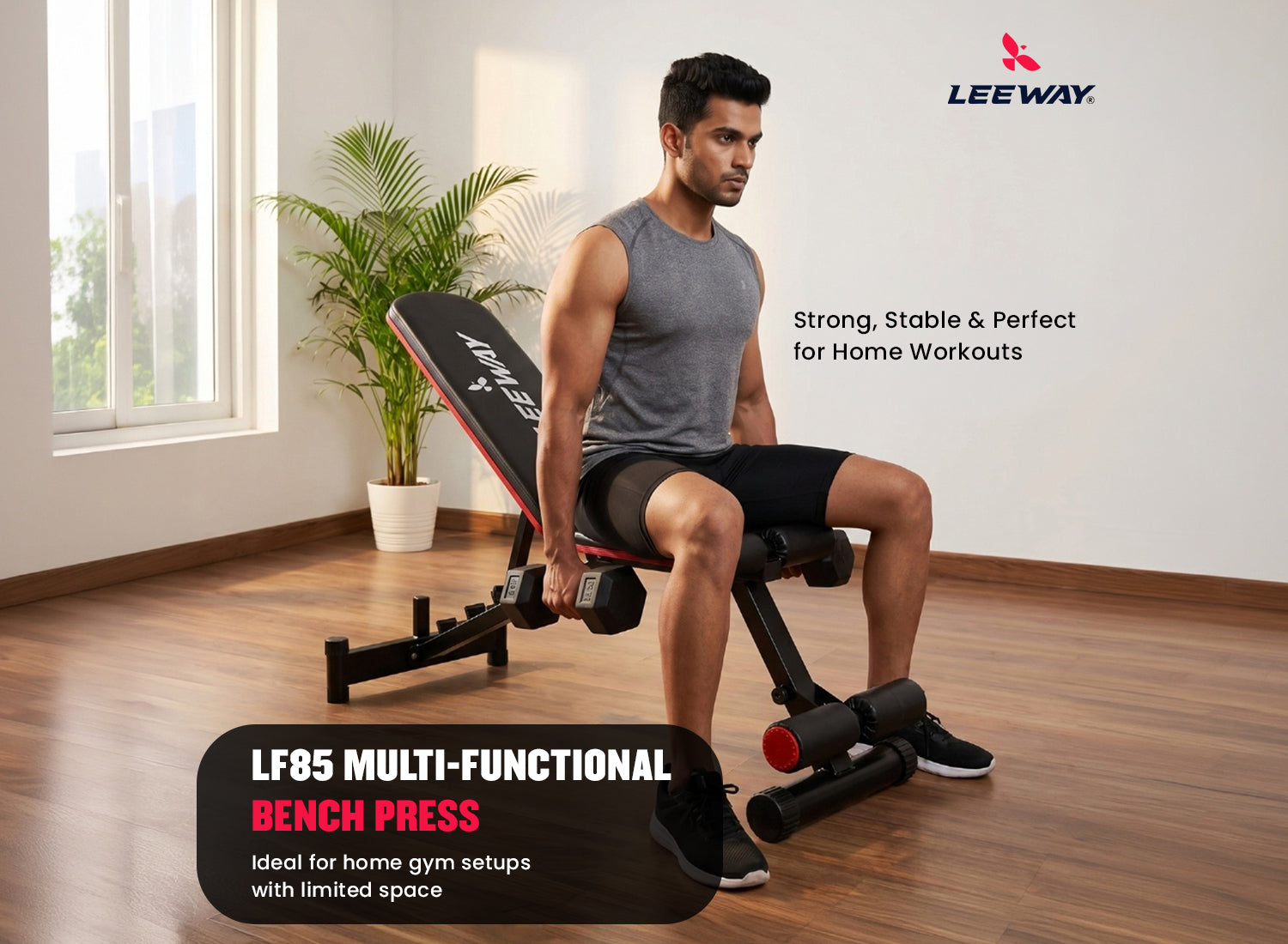 Foldable Portable Gym Bench