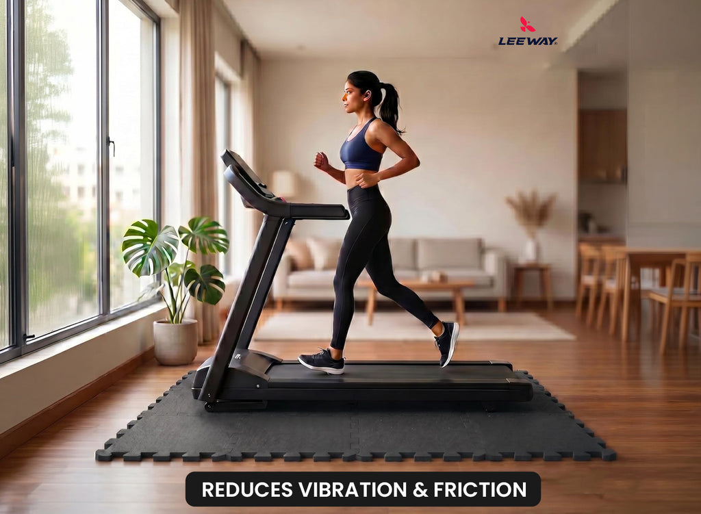 Grey Gym Floor Mat