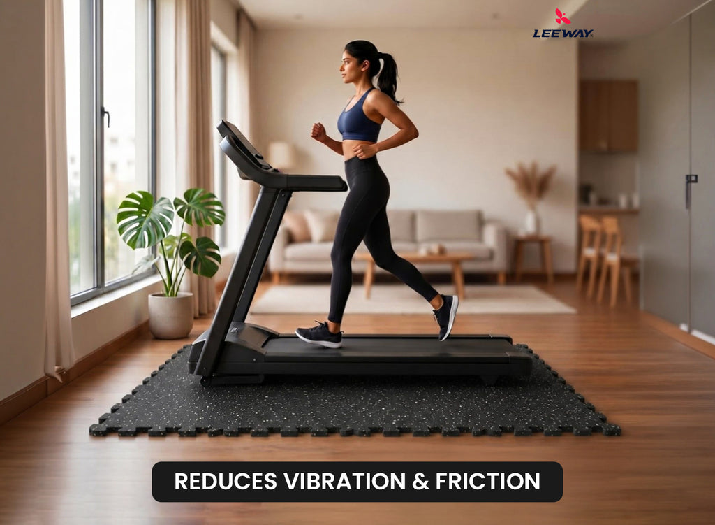 Gym Rubber Tile Flooring
