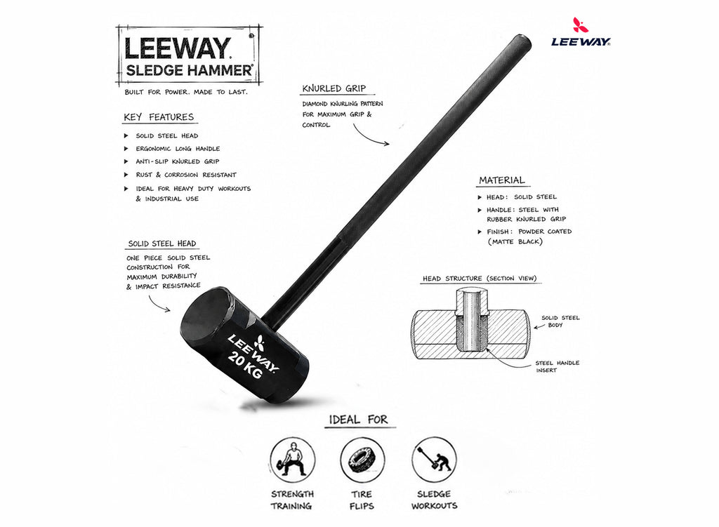 Gym Workout Sledgehammer