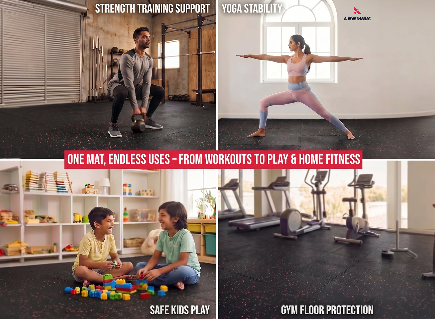 Heavy Duty Gym Flooring Mat