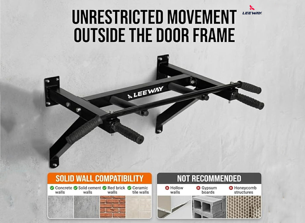 Heavy Duty Pull Up Bar Wall