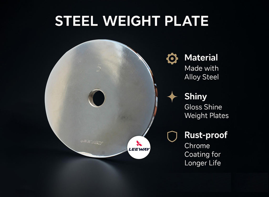 Home Dumbbells Steel Plates
