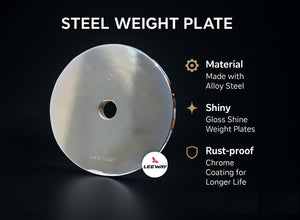 Home Dumbbells Steel Plates