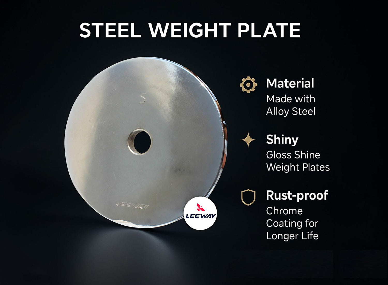Home Dumbbells Steel Plates