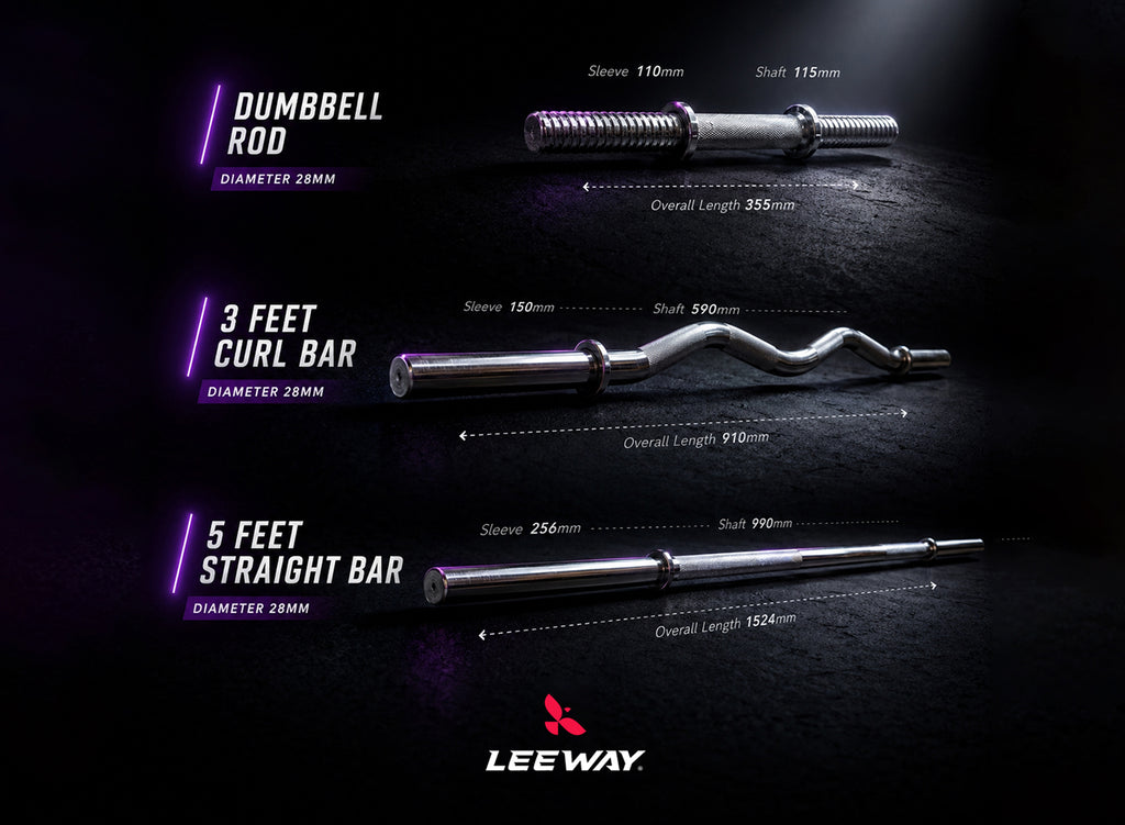 Home Gym Barbell Rod Set 21