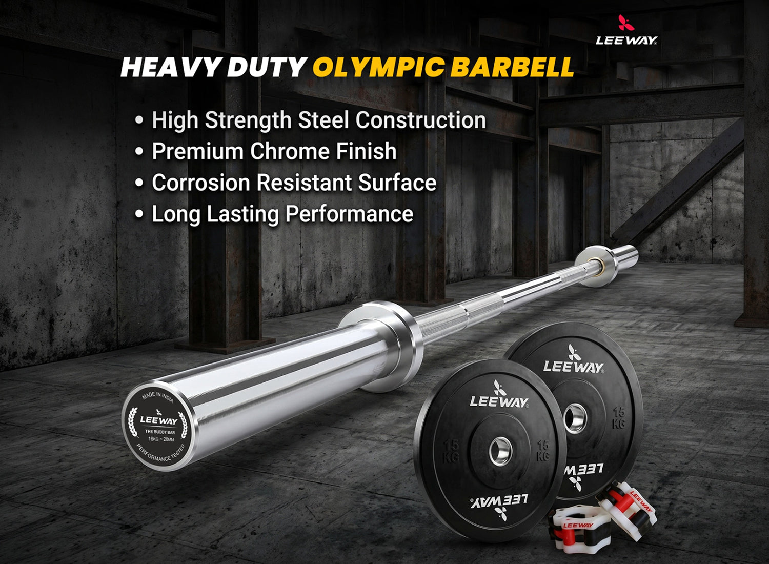 Home Gym Barbell Set
