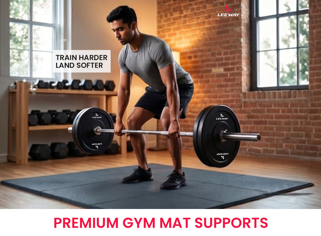 Interlocking Rubber Gym Tiles