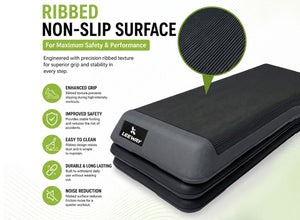 Leeway Fitness Adjustable Aerobic Stepper