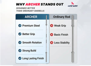 Leeway Fitness Archer Barbell Rod