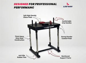 Leeway Fitness Arm Wrestling Table Features