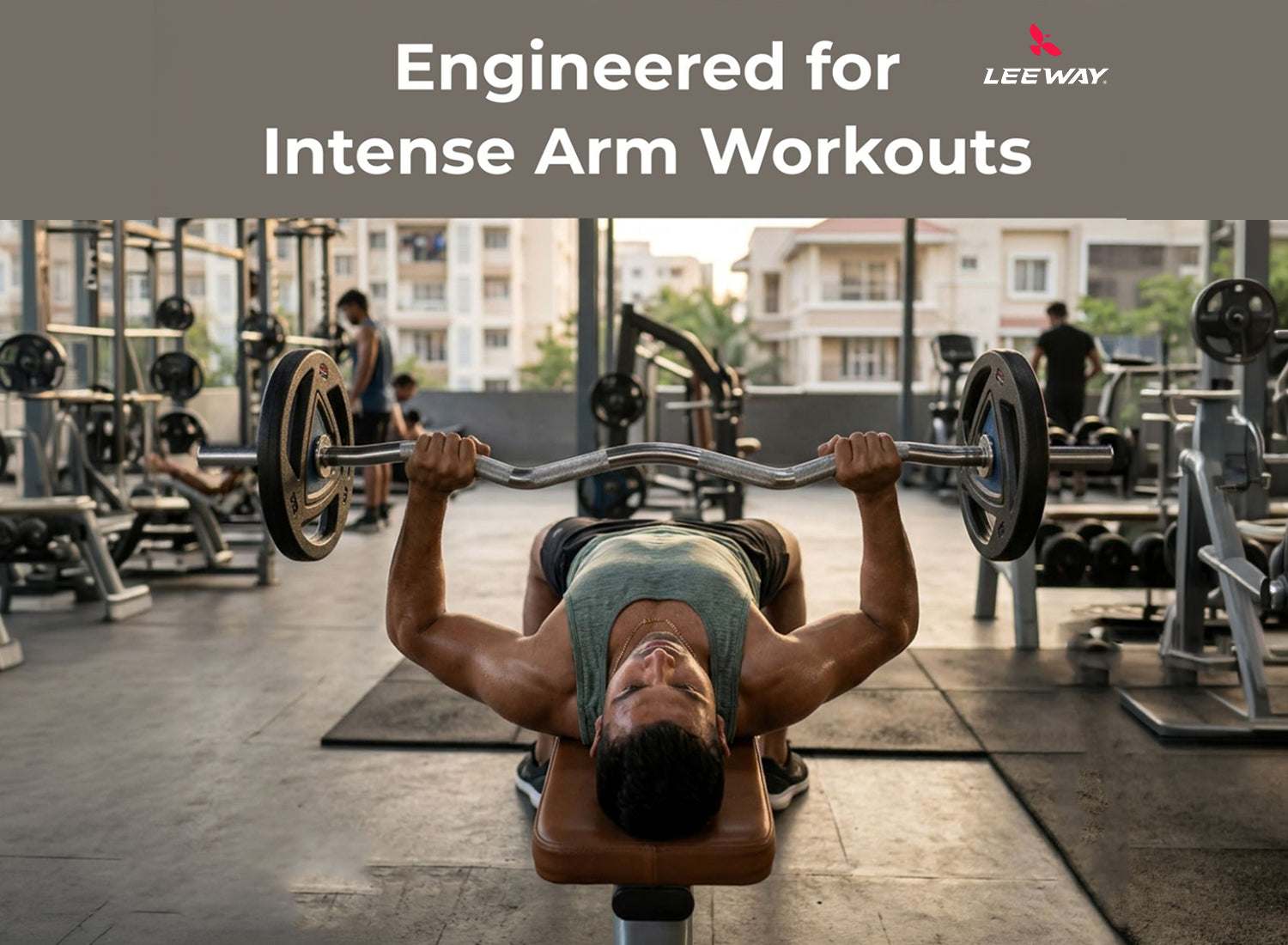Leeway Fitness Barbell for Workout