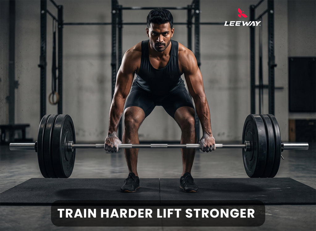 Leeway Fitness Buddy Bar Chrome 16kg Leeway