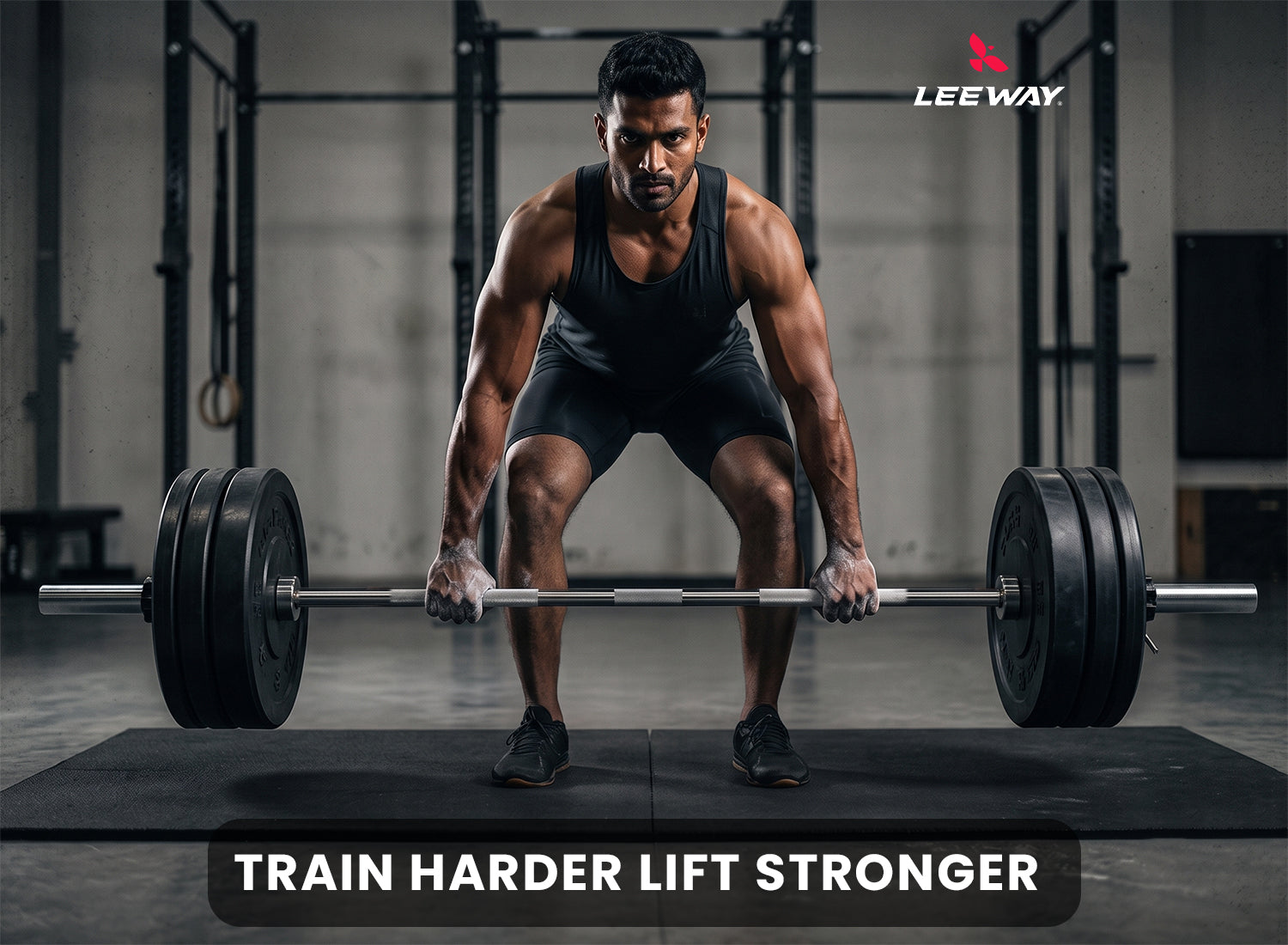 Leeway Fitness Buddy Bar Chrome 16kg Leeway