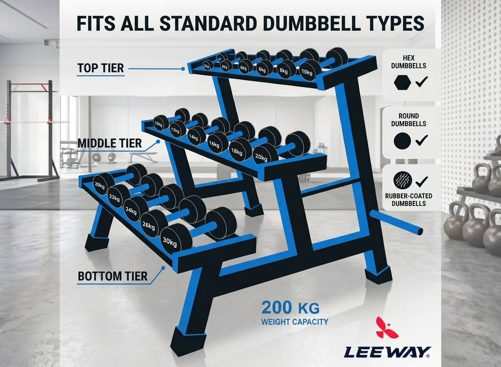 Leeway Fitness Dumbbell Stand
