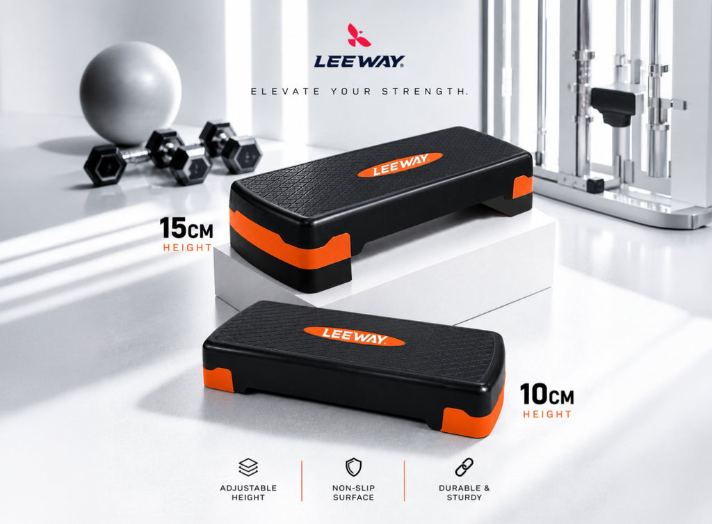 Leeway Fitness Mini Cardio Step Platform
