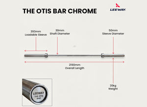 Leeway Fitness Olympic Barbell