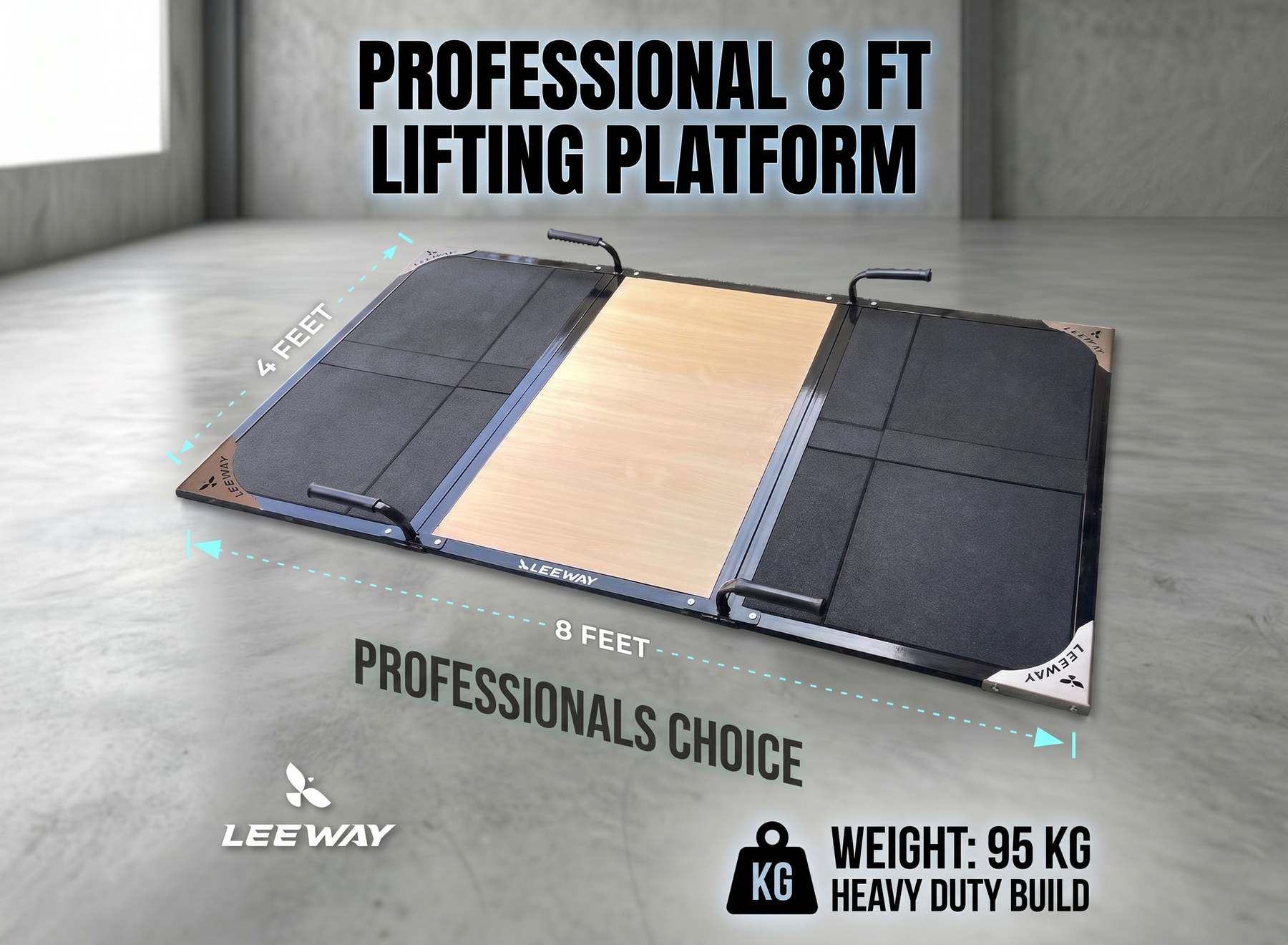 Leeway Fitness Olympic Lifting Platform