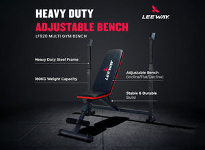 Multipurpose Adjustable Bench
