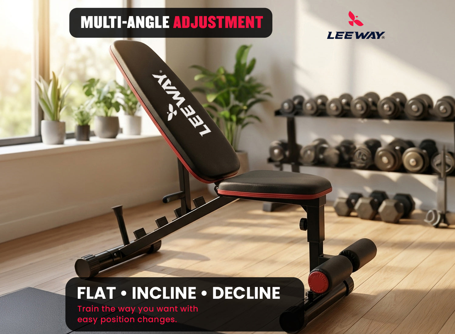 Multipurpose Home Workout Bench
