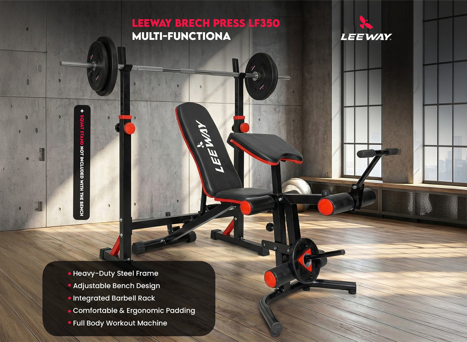 Multipurpose Workout Bench