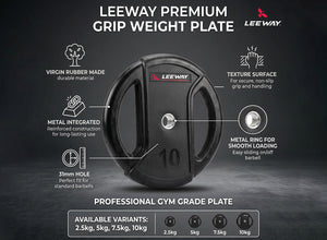 Rubber Coated Weight Plates Features Leeway