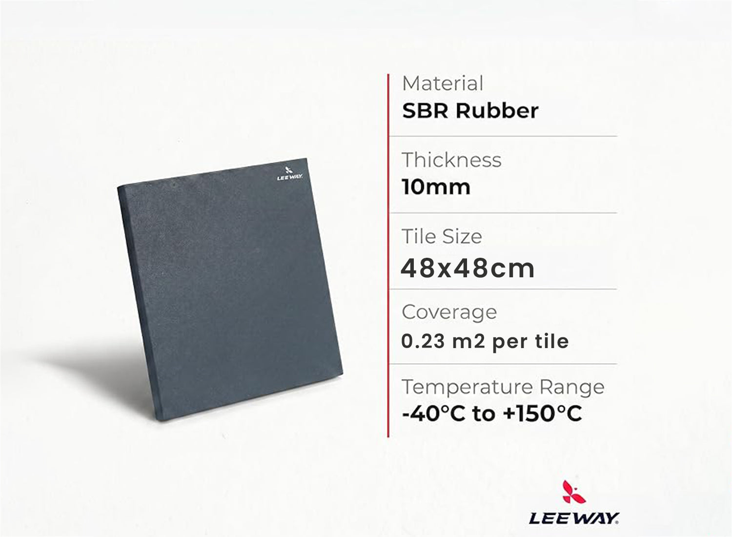 Rubber Gym Flooring Tiles