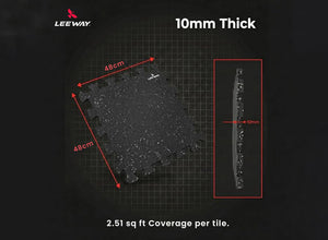 Rubber Gym Tile Flooring
