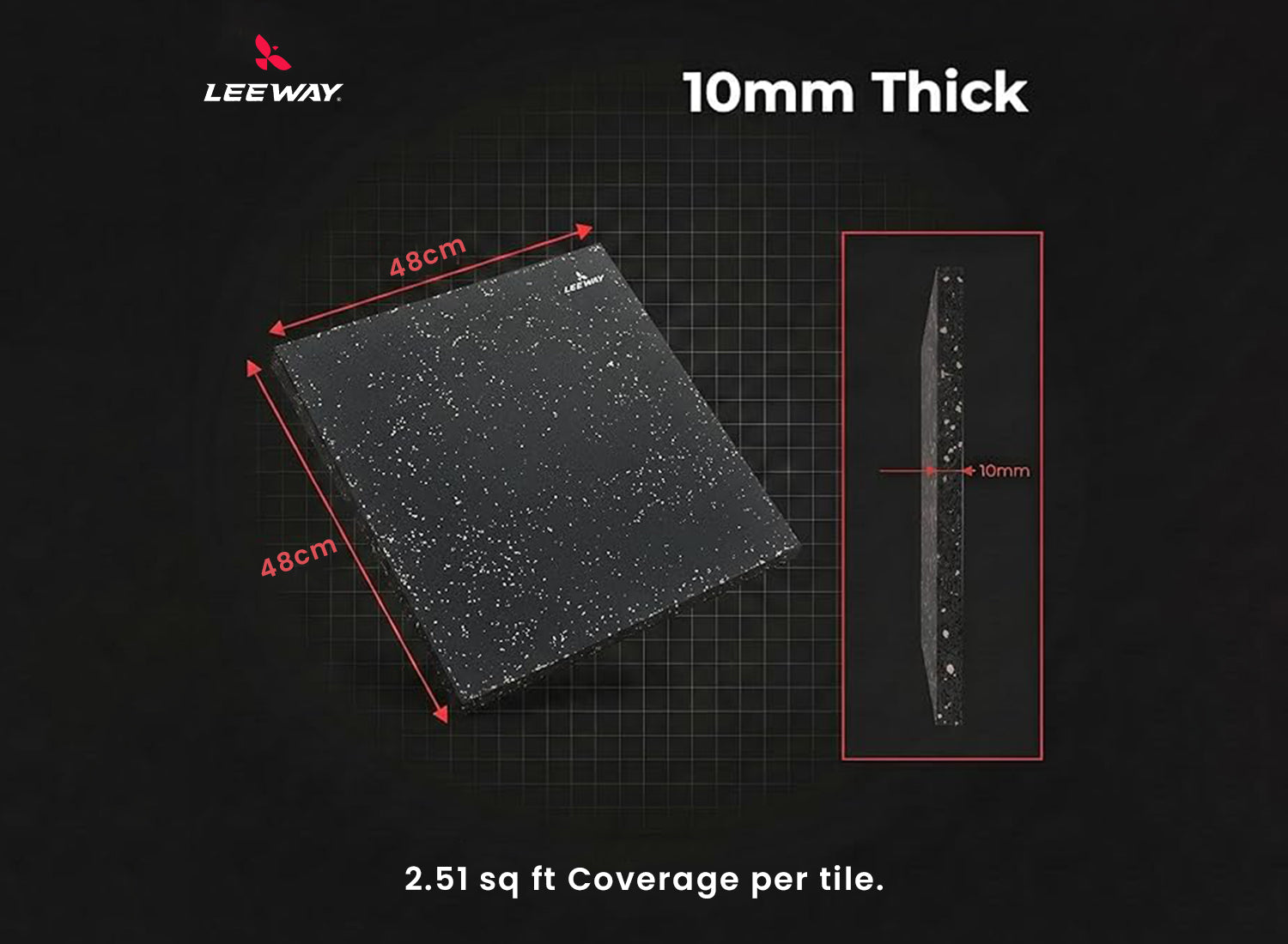 Rubber Gym Tiles
